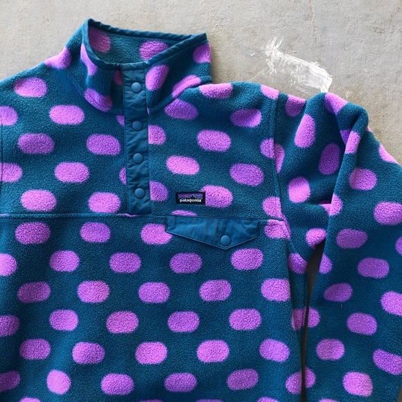Patagonia Polka Dot Synchilla Fleece Jacket - Picture 2 of 4